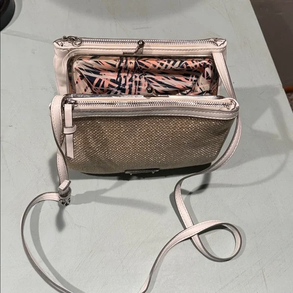 Nine West Crossbody Bag with White Trim - Picture 3 of 5